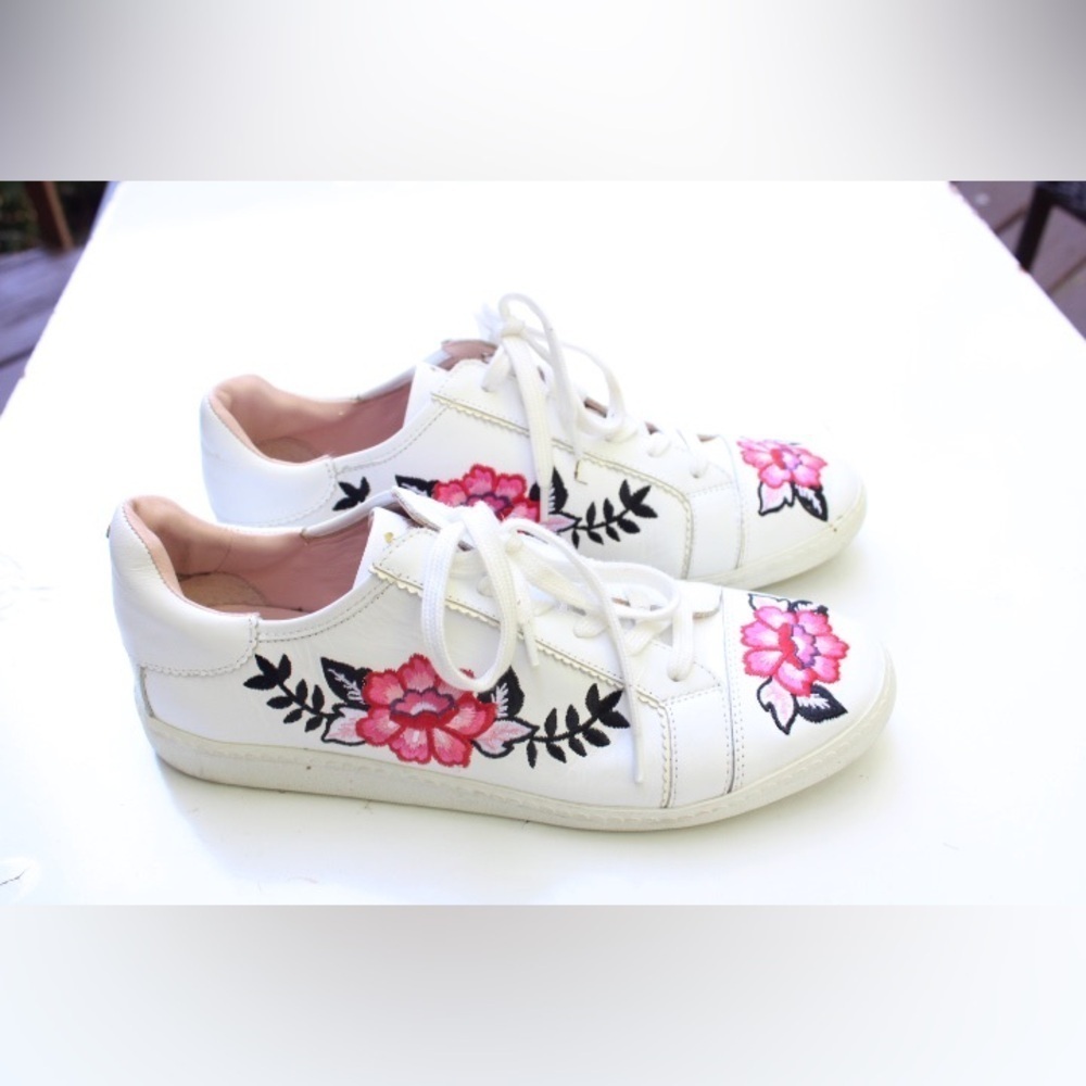Kate Spade embroidered sneakers